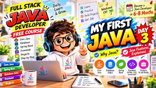 ☕ Core Java Day 3 | Why Java Java Features Explained | Core Java for Full Stack Java Developer 🚀