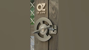 Unique Modern Door Handle Design for gate latching