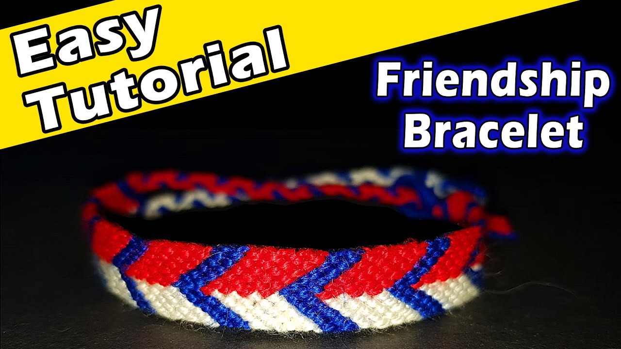 DIY | How to Make Chevron Friendship Bracelet - Easy Tutorial For ...