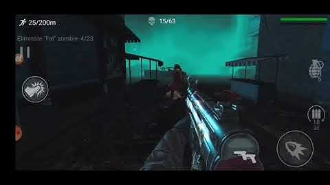 Zombeast: Zombie Shooter android ios gameplay City Night 20, City morning 21 walkthrough  50fps