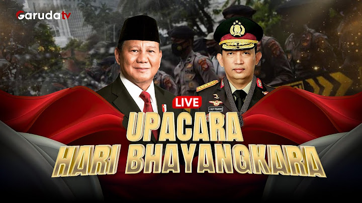 🔴BREAKING NEWS: Upacara Hari Bhayangkara Ke-79, Presiden Prabowo Sebagai Inspektur Upacara