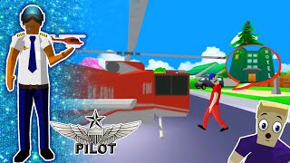 jack becomes a helicopter pilot 👨‍✈️️🚁 in dude theft wars