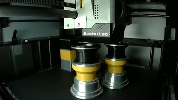 3D Printed Starwars Lightsaber Timelapse