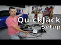 QuickJack car lift unboxing and setup