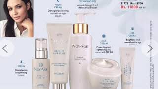 Novage Bright Sublime Set Best For Dark Spots Day & Night Cream , Serum , Cleanser And Eye Cream