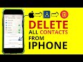 How to Delete All Contacts on iPhone - Permanently Delete Multiple iPhone Contacts