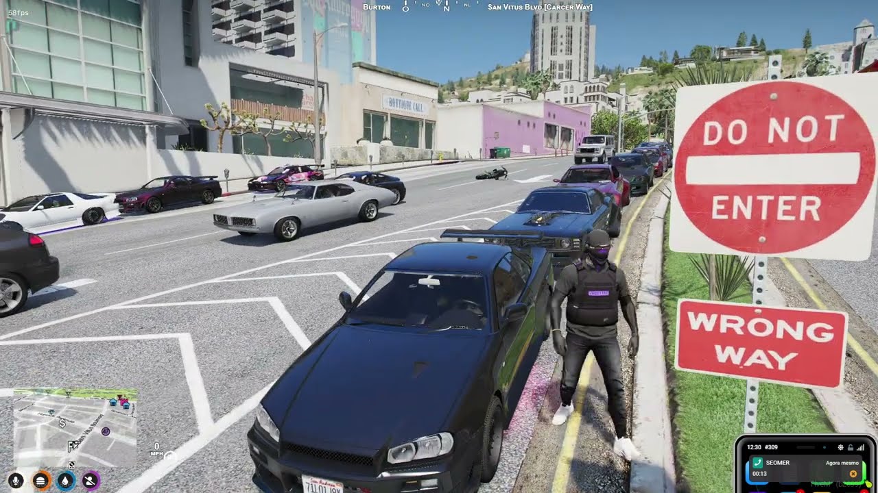 ESPEREI ELE NO MEIO DA CORRIDA NO GTA RP, GANHEI?