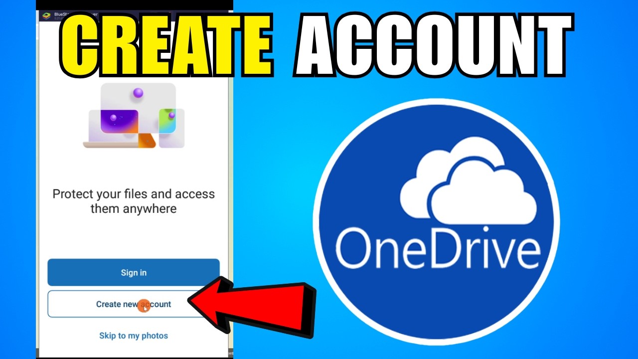 One Drive Createaccount How To Create A OneDrive Account On Mobile (2026) (Complete Guide ...