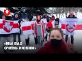 Белорусы из Санкт-Петербурга провели акцию солидарности