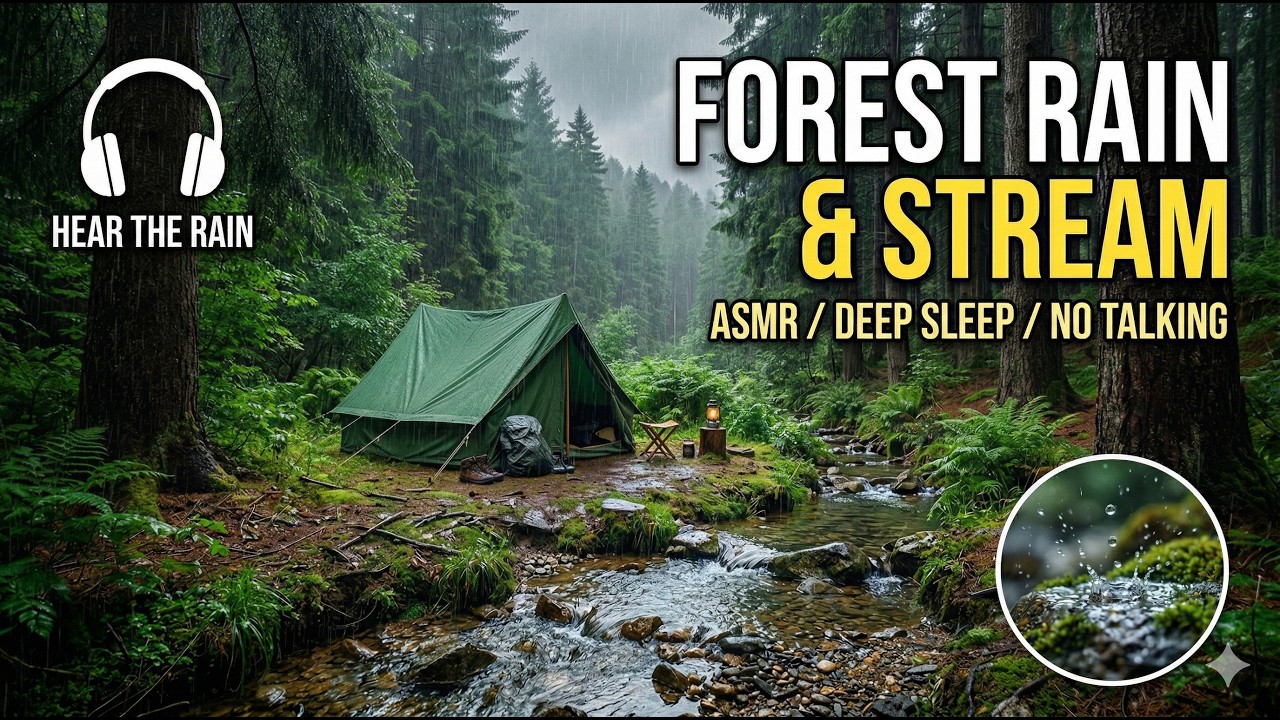 Forest Rain & Stream
