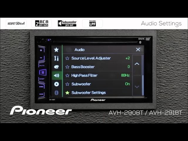 Replace Mic Microphone kit Pioneer Bluetooth Car Stereo mvh-av280bt avh-290bt 