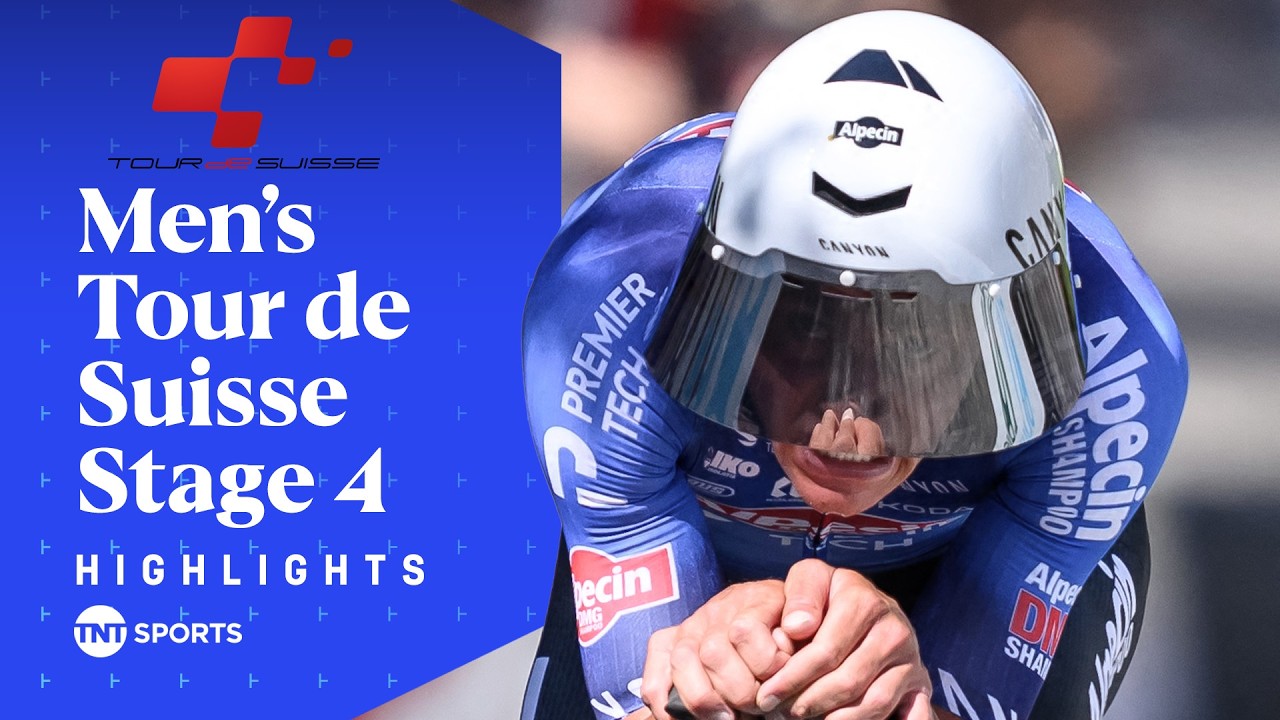 TIME TRIAL THRILLER! ๐ฟ | 2026 Tour de Suisse Men Stage 4 Race Highlights | TNT Sports Cycling