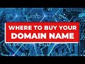 Where To Buy Your Domain Name - And Where To Manage Your DNS Settings