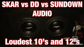 2 SKAR 10 s VS 2 DD 12 s VS 1 SUNDOWN 12