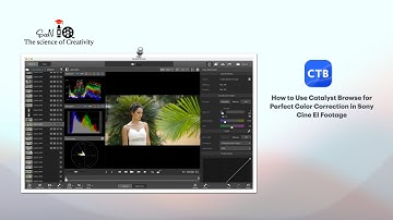 How to Use Catalyst Browse for Perfect Color Correction | Sony Cine EI Footage Tutorial #SANIQ