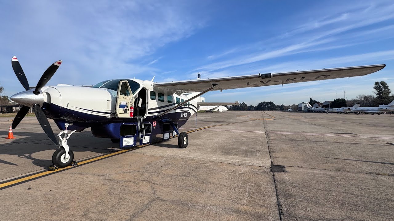 Cessna Grand Caravan EX | LV-KLR | Ferry Flight | FDO-EZE