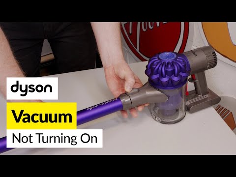 What to Check if Your Dyson Handheld Stick Vacuum Will not Turn on