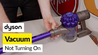 What to Check if Your Dyson Handheld Stick Vacuum Will on - YouTube