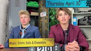Announcements 4 29 26