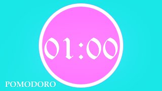 1 Minute Timer - Study - Work - Deep Focus - Countdown Timer - No Music