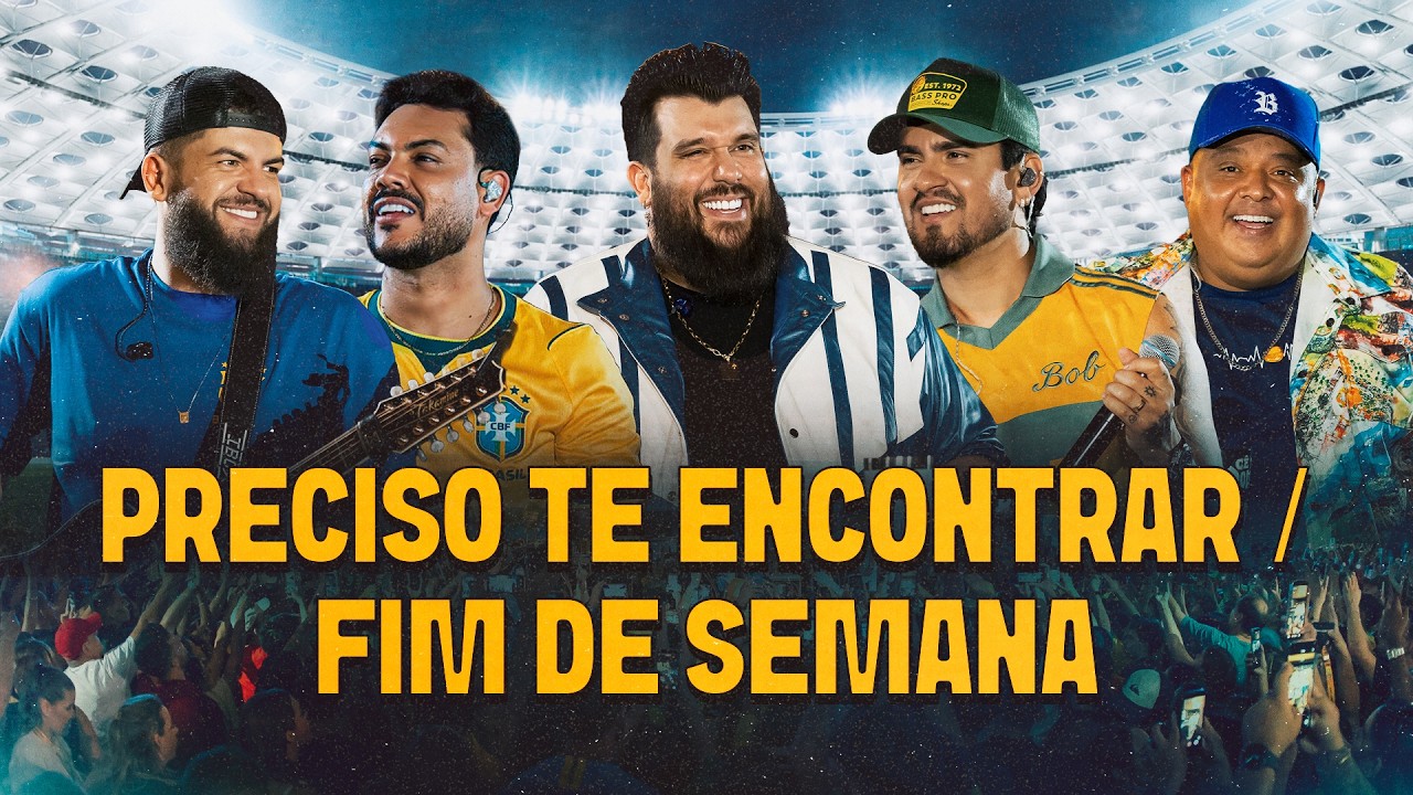 Capa do vídeo Panda, Ícaro e Gilmar, Humberto e Ronaldo - Preciso Te Encontrar / Fim De Semana