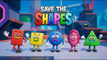 Save The Shape  - Full Walkthrough + Mini Secrets Out of Bounds - All Bosses