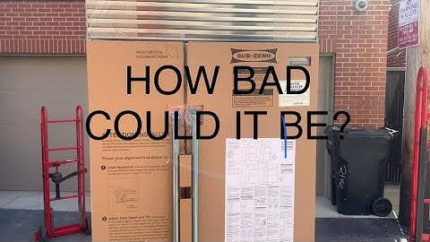 SubZero BI42SIDSPH J Delivery in Chicago Il. #jwho #subzero #delivery
