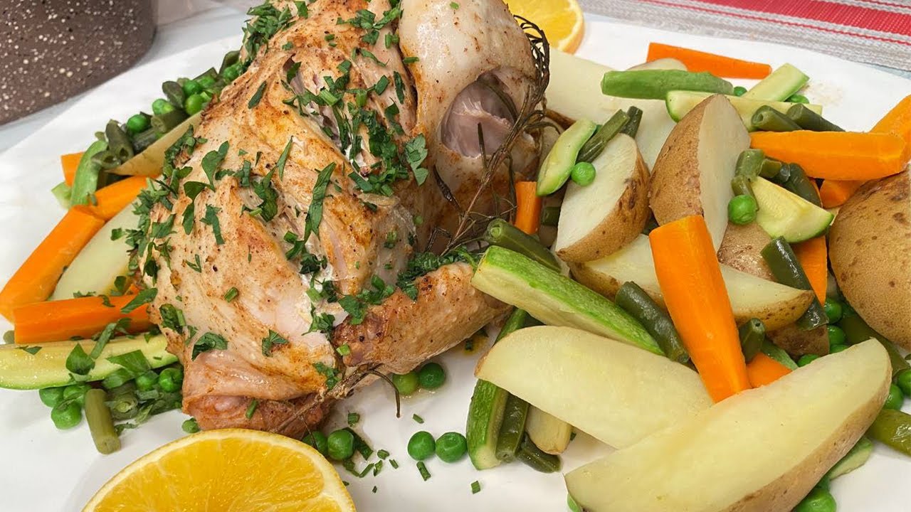 طريقة عمل دجاج بالبرتقال | العزومة مع الشيف فاطمة أبو حاتي