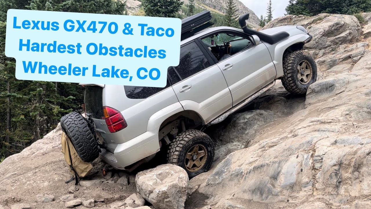Hardest Obstacles Lexus GX470 & Return to Wheeler Lake Offroad