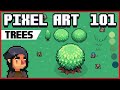 Pixel art 101 trees