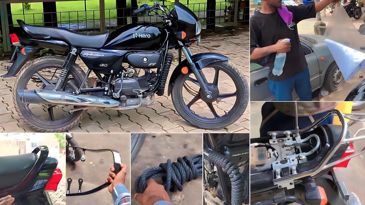 Finally Modified My Hero Splendor | #herosplendor 
