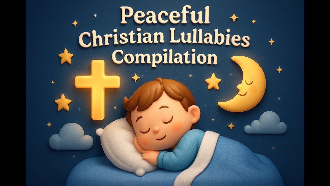 [2 Hours] Bedtime Worship Songs for Children 🎶 | 🌙 Christian Sleep Music Mix 💖