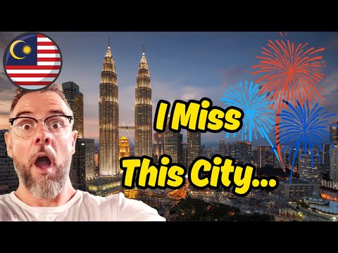 🇲🇾3 Minutes in Kuala Lumpur: This City is BEAUTIFUL (And Awesome!)