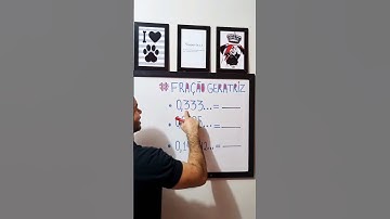 APRENDA CALCULAR FRAÇÃO GERATRIZ 🔥