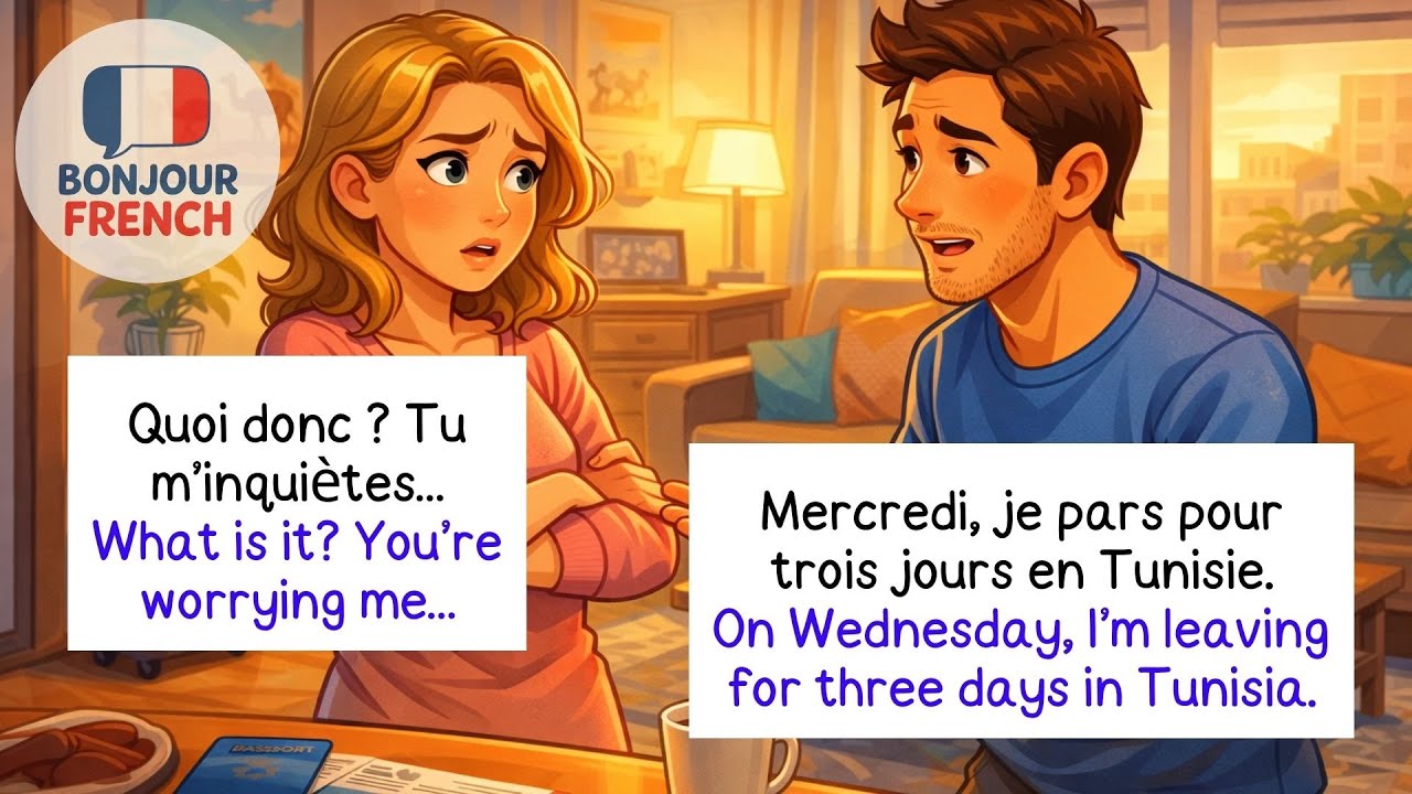 Master French Conversation: A Last-Minute Business Trip!