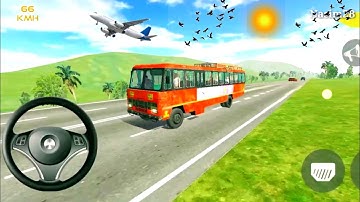 Indian Sleeper Bus Simulator Bus GamesIndian Bus Game - 3D Games - Android Gameplay #664