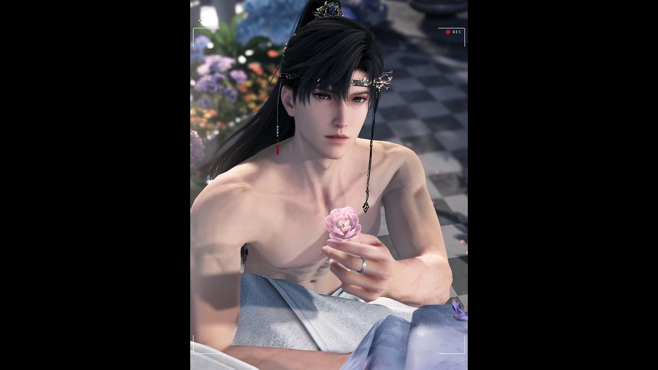 Zayne Fragrant Possession Illusio | Towel Outfit with Long Hair | 4k 60fps | Love and Deepspace