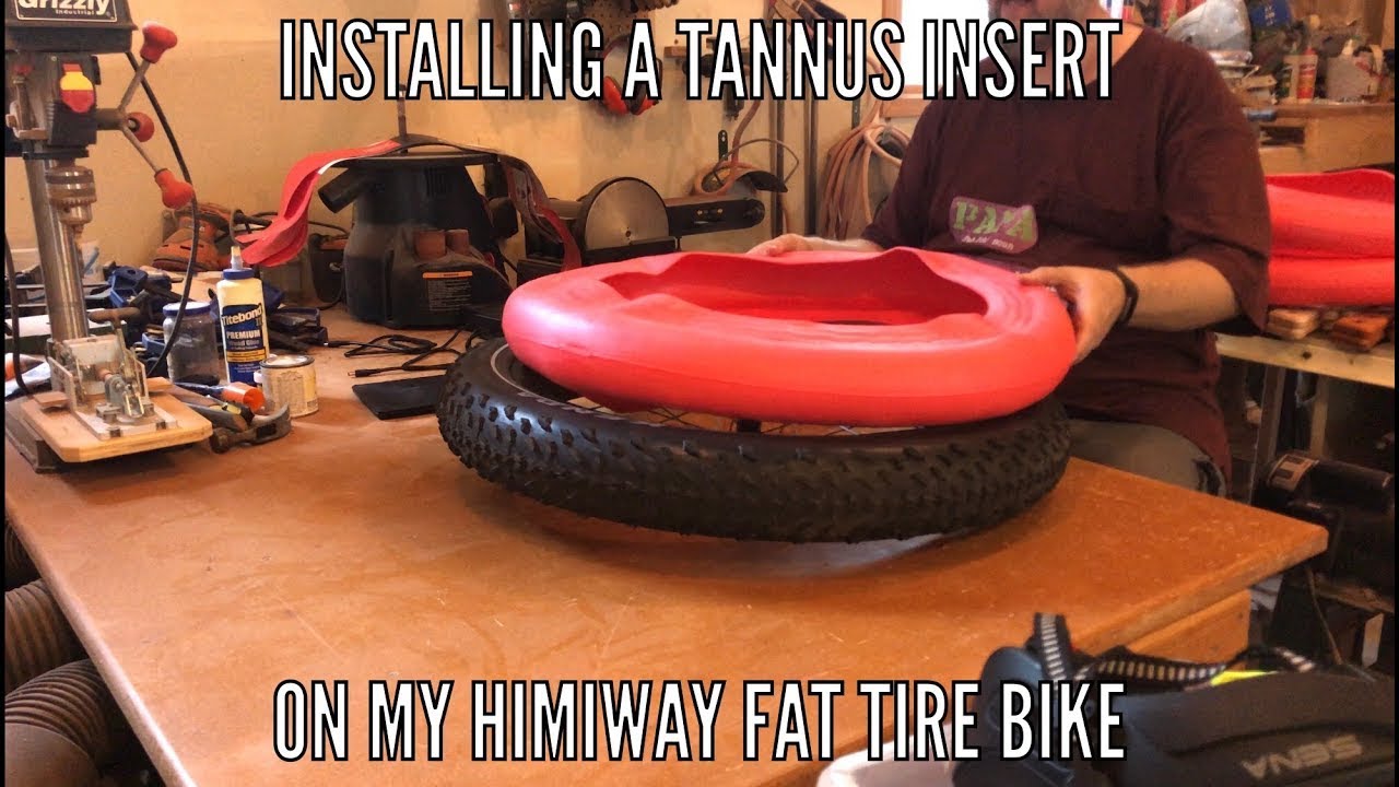 Установка вставок Tannus на мой Himiway Cruiser — Tinkering Turtle
