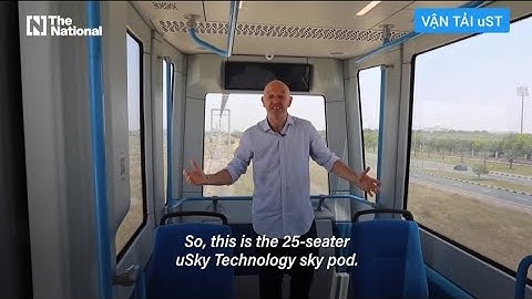 Đài truyền hình The National tới thăm trung tâm vận tải uSky tại Sharjah - UAE