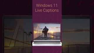 Windows 11 Live Captions
