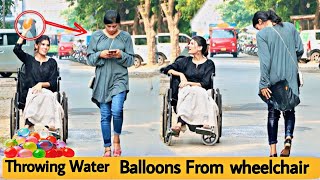 Throwing Water Balloons From Wheelchair@crazycomedy9838