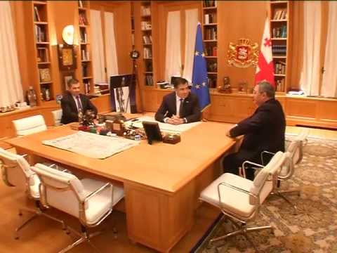 შეხვედრა დავით უსუფაშვილთან