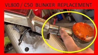 SUZUKI VOLUSIA VL800 C50 REAR BLINKER Replacement Repair INTRUDER 02 VL 800 C 50 T 2002 2003 03 M50