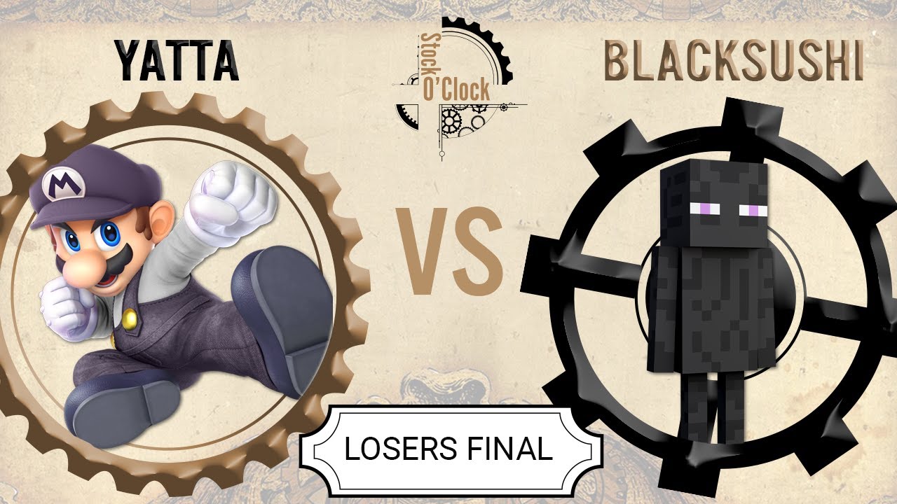 Stock o'Clock #33 - Yatta (Mario) vs Blacksushi (Steve) - Losers Final