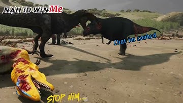 Solo giga kills acro and carcha | Path of Titans