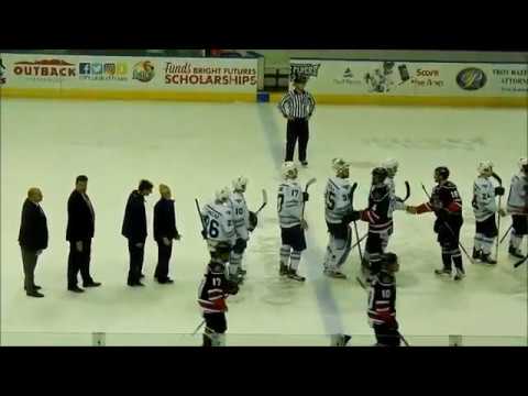 pensacola ice flyers defeat fayetteville in game 2 to advance in ice flyers playoff