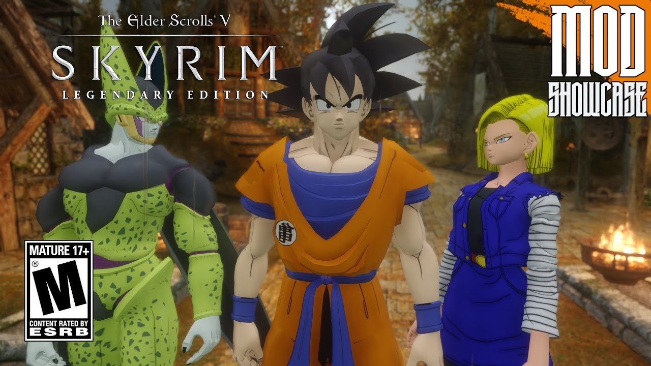 The Elder Scrolls V: Skyrim gets a Dragon Ball Z: Xenoverse 3 Mod