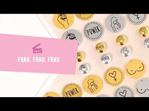 Mit Anhängern aus Edelstahl und DQ-Metallperlen kreieren Sie wunderschönen weiblichen Schmuck