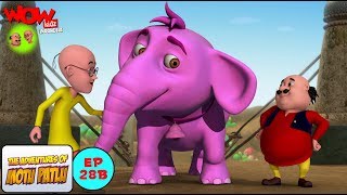 Motu Patlu Dan Gajah Pink - Motu Patlu dalam Bahasa - Animasi 3D Kartun