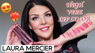 Laura Mercier NEW High Vibe Lip Color | Swatches & Prices screenshot 5